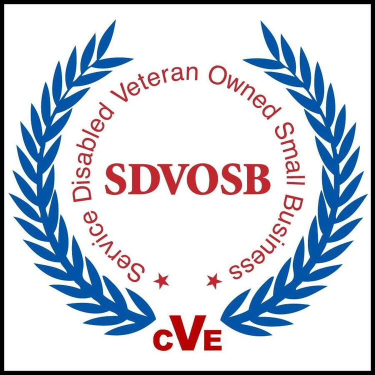 Logo for Service Disabled Veteran Owned Small Business certification